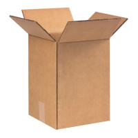 Double Wall Corrugated Boxes, 9 x 9 x 13", 48 ECT