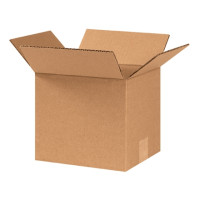 Corrugated Boxes, 8 x 7 x 7", Kraft