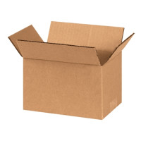 Corrugated Boxes, 8 x 5 x 4", Kraft