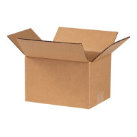 Corrugated Boxes, 8 x 6 x 5", Kraft