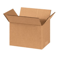 Corrugated Boxes, 8 x 5 x 5", Kraft