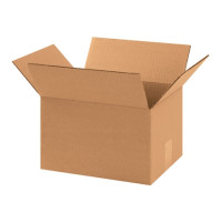 Corrugated Boxes, 11 1/4 x 8 3/4 x 8", Kraft