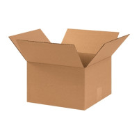 Corrugated Boxes, 11 x 11 x 7", Kraft