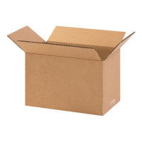 Corrugated Boxes, 11 x 6 x 6", Kraft
