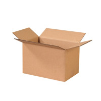 Corrugated Boxes, 11 x 7 x 7", Kraft
