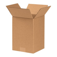 Corrugated Boxes, 7 x 7 x 9", Kraft