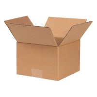 Corrugated Boxes, 7 x 7 x 5", Kraft