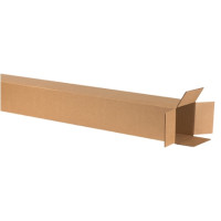 Corrugated Boxes, 6 x 6 x 72", Kraft