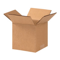 Corrugated Boxes, 5 x 5 x 5", Cube