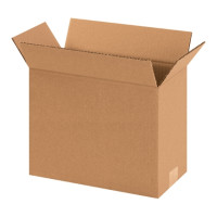 Corrugated Boxes, 12 x 6 x 12", Kraft