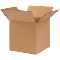 Corrugated Boxes, 10 x 10 x 10", Cube