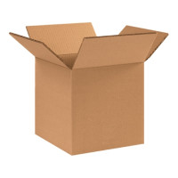 Double Wall Corrugated Boxes, 9 x 9 x 9", 48 ECT