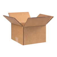 Double Wall Corrugated Boxes, 9 x 9 x 6 1/2", 48 ECT