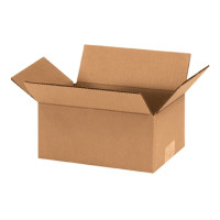 Corrugated Boxes, 9 x 5 x 4", Kraft
