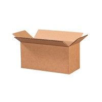 Corrugated Boxes, 9 x 4 x 4", Kraft