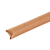 Mailing Tubes, Snap-Seal, Round, Kraft, 1 1/2 x 9"