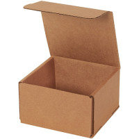 Indestructo Mailers, Kraft, 5 x 5 x 3"