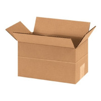 Corrugated Boxes, Multi-Depth, 9 x 5 x 5", Kraft