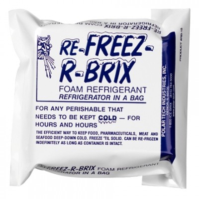 Re-Freez-R-Brix™ 15 oz. Cold Bricks - 4 1/2 X 4 X 1 1/2
