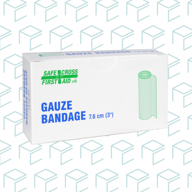 Rouleau de bandage de gaze 3 "x 5yards, 2pk