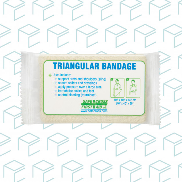 Bandage triangulaire comprimé, en vrac - 1 pqt