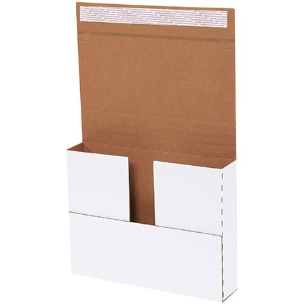 Enveloppes à plis faciles, Deluxe, blanches, 11 1/8 x 8 5/8 "