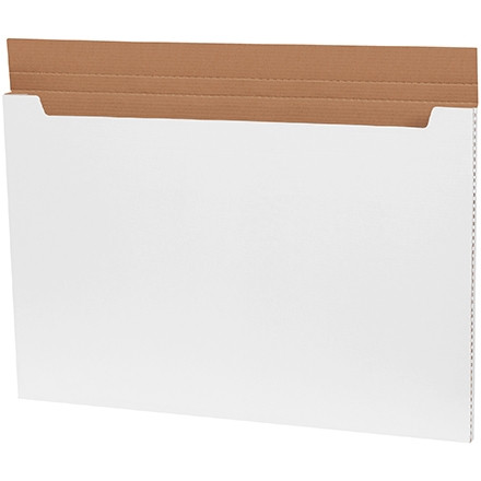 Enveloppes à plis faciles, Jumbo, blanches, 36 x 24 x 1 "