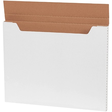 Enveloppes à plis faciles, Jumbo, blanches, 20 x 16 x 1 "