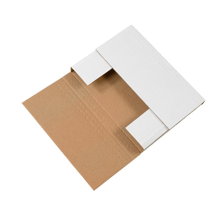 Enveloppes à pliage facile, blanches, 12 1/8 x 9 1/8 "