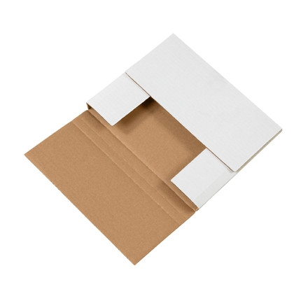 Enveloppes à plis faciles, blanches, 10 1/4 x 8 1/4 "
