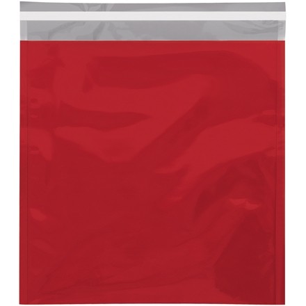 Mailers Glamour Metallic - 10 x 13 ", rouge