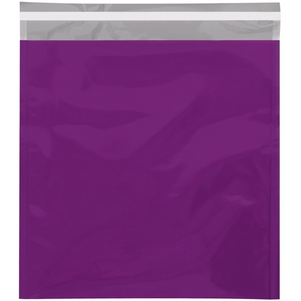Enveloppes métalliques glamour, 10 x 13 po, violet