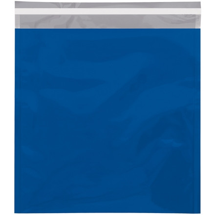 Enveloppes glamour métalliques - 10 x 13 ", bleu