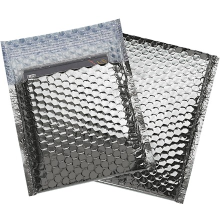 Glamour Bubble Mailers - 7 x 6 3? 4 ", argent
