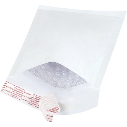 Enveloppes à bulles blanches auto-scellées TPC # 000 - 4 x 8 "