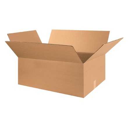 Boîtes en carton ondulé, 28 x 20 x 10 ", Kraft