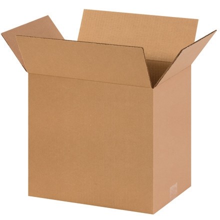 Boîtes en carton ondulé, 12 x 10 x 14 ", Kraft