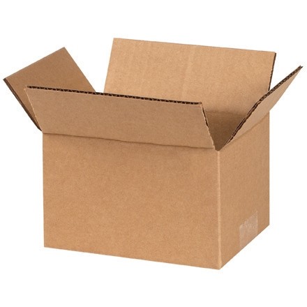 Boîtes en carton ondulé, 6 x 4 x 3 ", Kraft