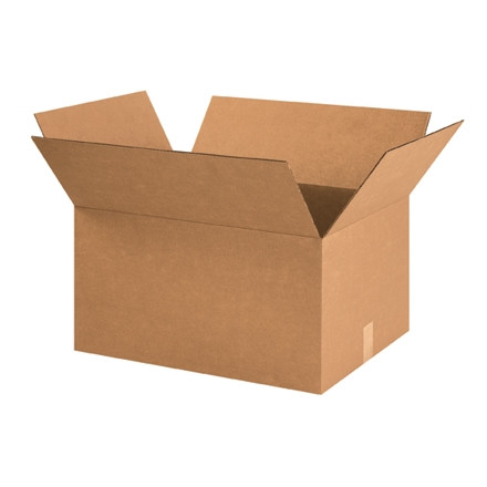 Boîtes en carton ondulé, 23 x 17 x 12 ", Kraft