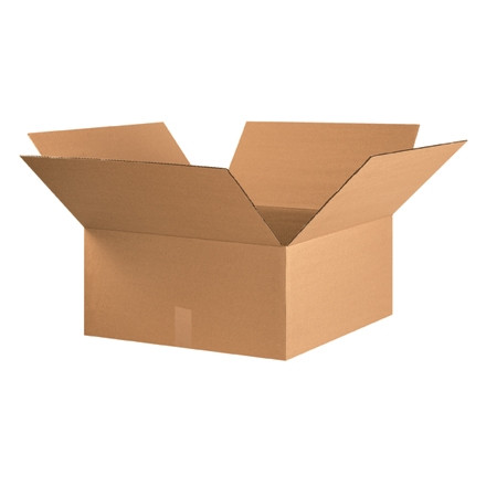 Boîtes en carton ondulé, 22 x 22 x 10 ", Kraft