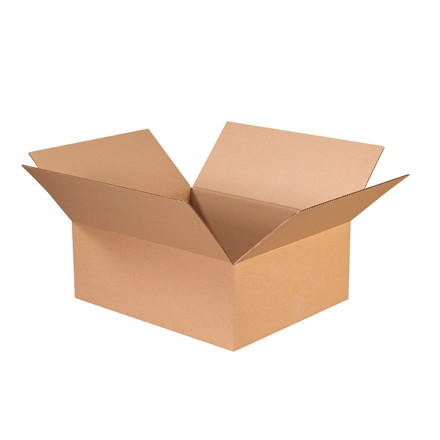 Boîtes en carton ondulé, 22 x 18 x 8 ", Kraft