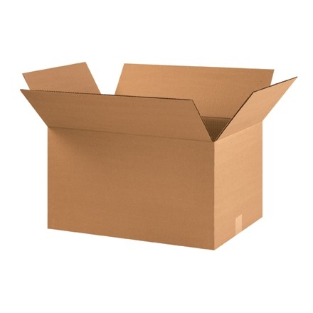 Boîtes en carton ondulé, 22 x 14 x 12 ", Kraft