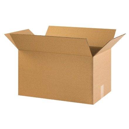 Boîtes en carton ondulé, 22 x 12 x 12 ", Kraft
