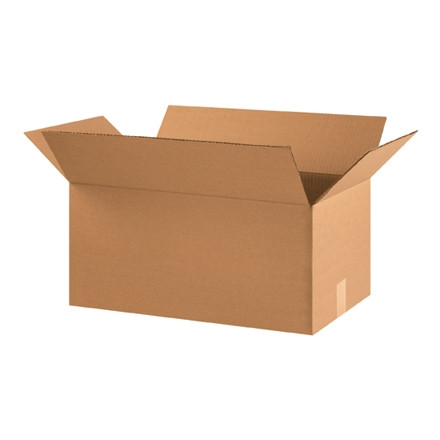 Boîtes en carton ondulé, 22 x 12 x 10 ", Kraft