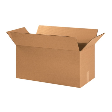 Boîtes en carton ondulé, 21 x 10 x 10 ", Kraft