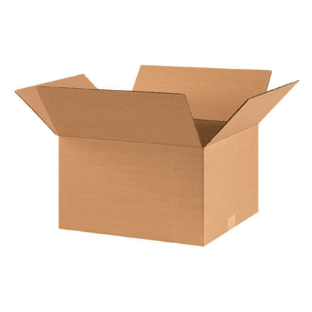 Boîtes en carton ondulé, 17 x 14 x 10 ", Kraft