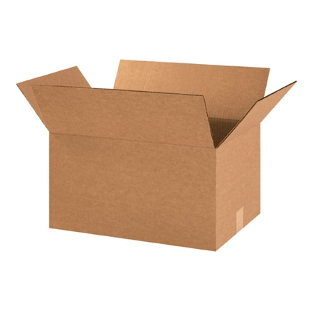 Boîtes en carton ondulé, 17 x 12 x 10 ", Kraft