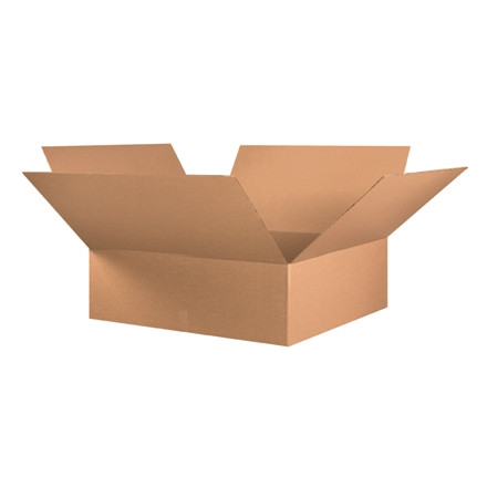 Boîtes en carton ondulé, 36 x 36 x 12 ", Kraft