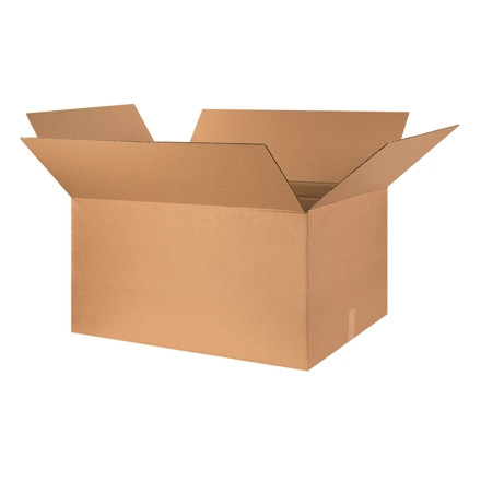 Boîtes en carton ondulé, 32 x 18 x 18 ", Kraft
