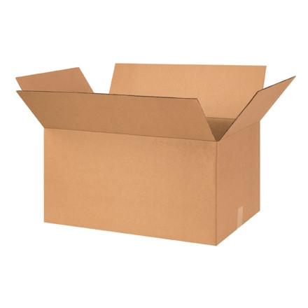 Boîtes en carton ondulé, 26 x 15 x 12 ", Kraft
